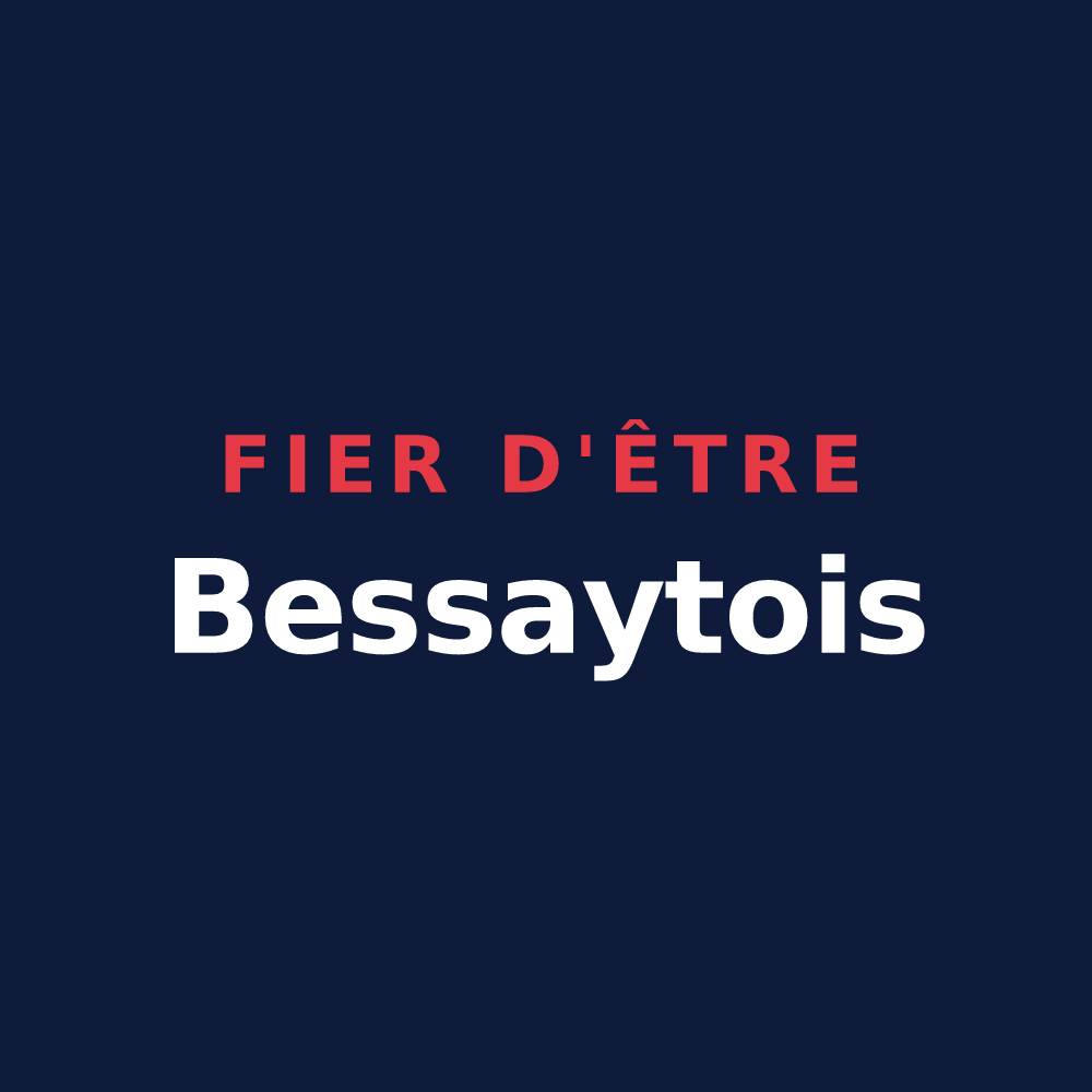 T-shirt « Fier d'être Bessaytois » — design pour Bessay-sur-Allier