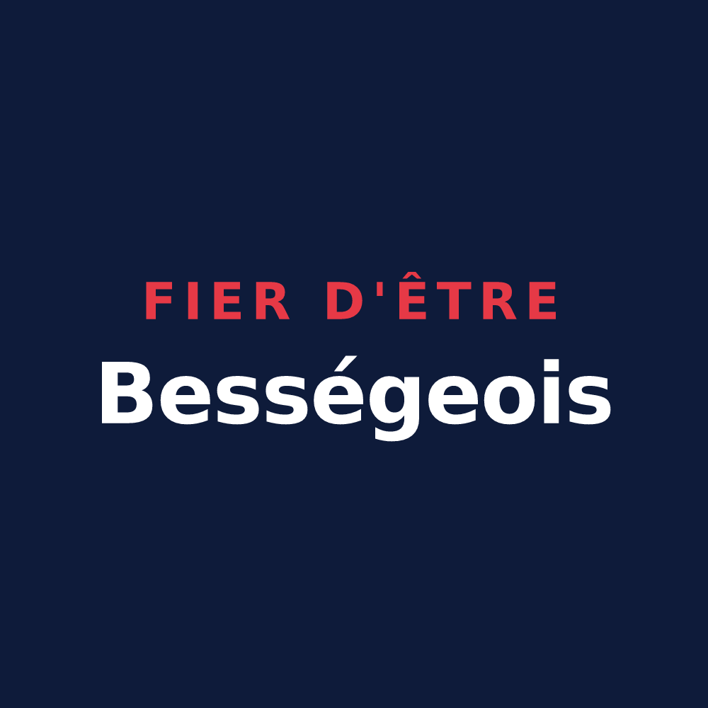 T-shirt « Fier d'être Bességeois » — design pour Bessèges
