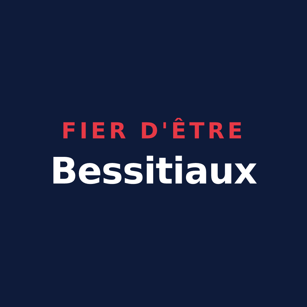 T-shirt « Fier d'être Bessitiaux » — design pour Bessy
