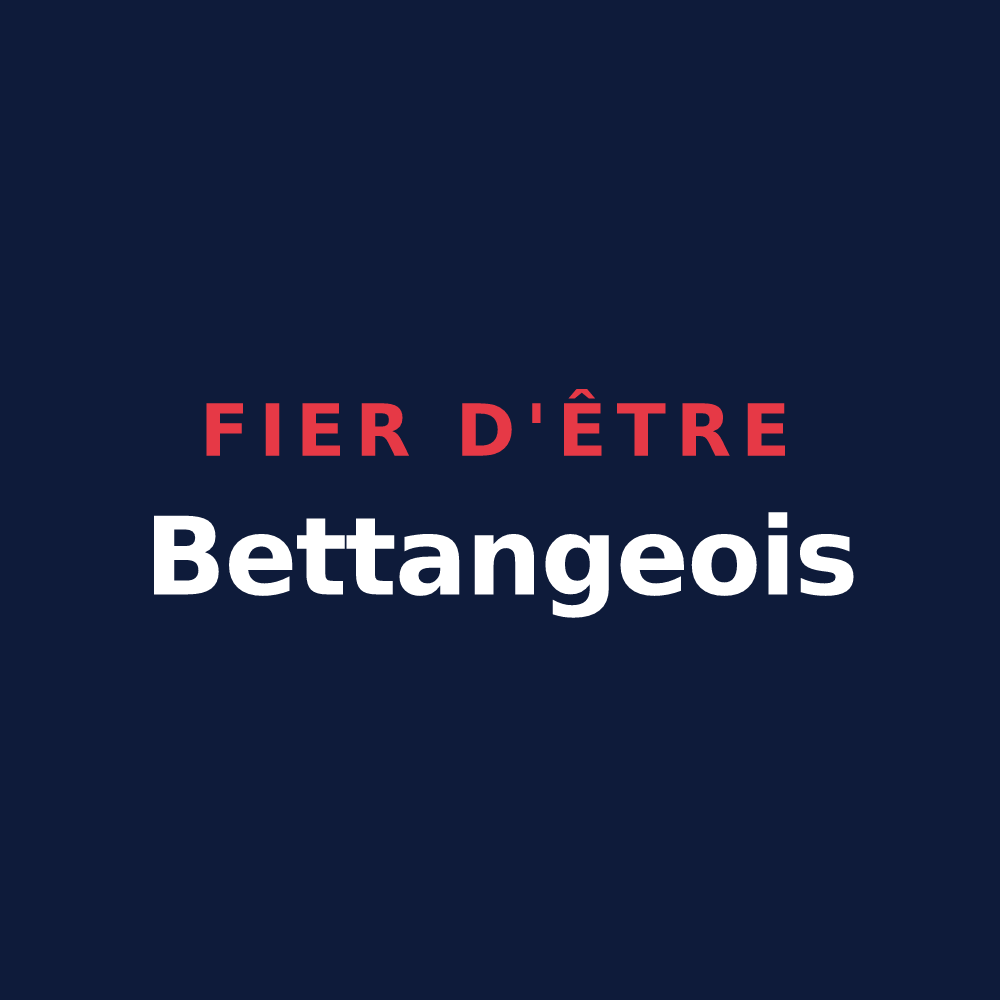 T-shirt « Fier d'être Bettangeois » — design pour Bettange