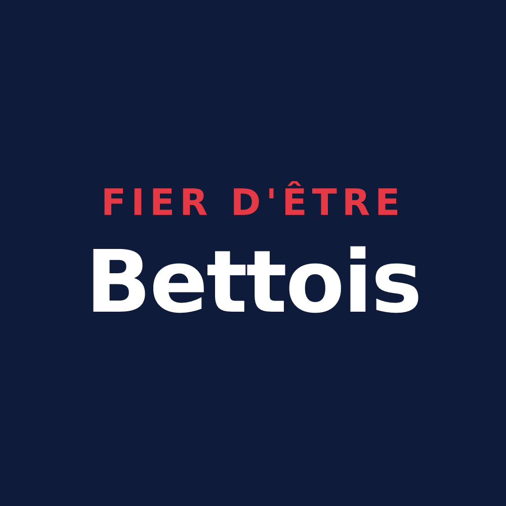 T-shirt « Fier d'être Bettois » — design pour Bettes