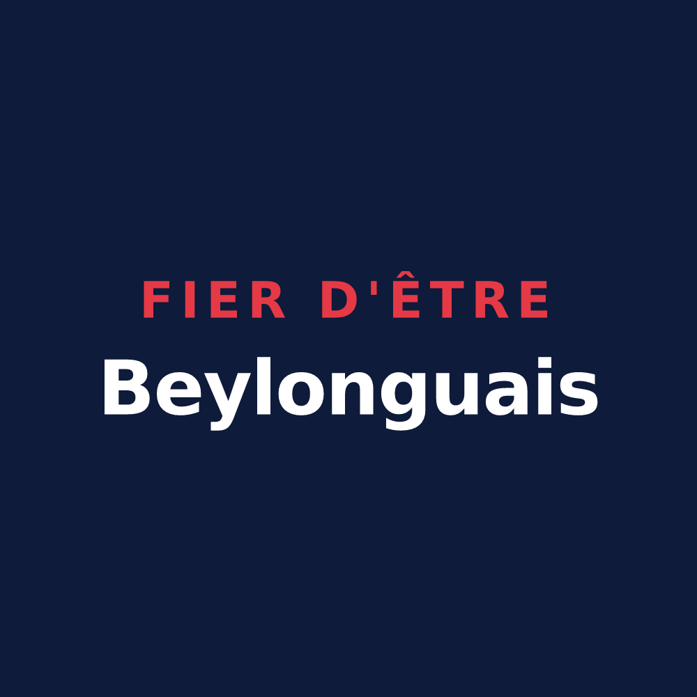 T-shirt « Fier d'être Beylonguais » — design pour Beylongue