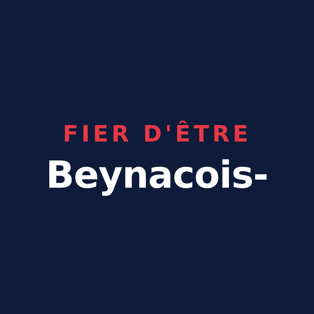 T-shirt « Fier d'être Beynacois- » — design pour Beynac-et-Cazenac