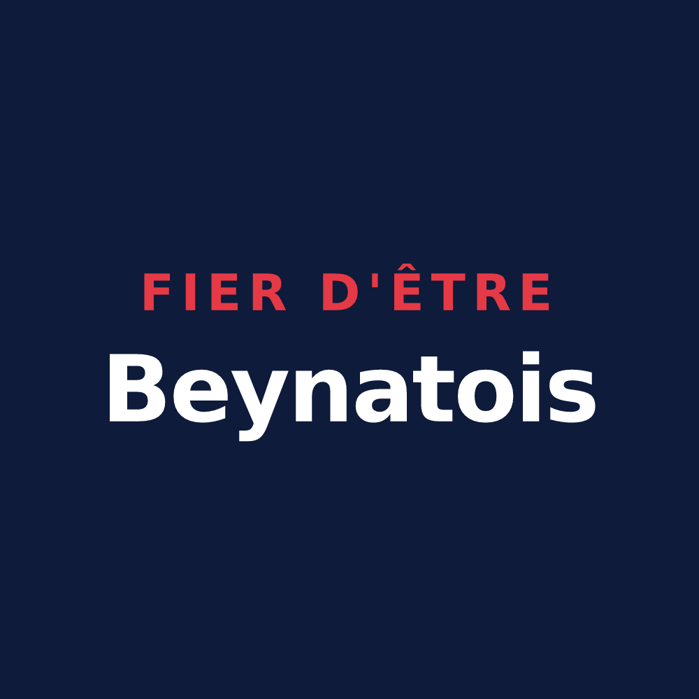 T-shirt « Fier d'être Beynatois » — design pour Beynat