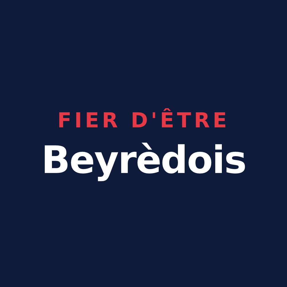 T-shirt « Fier d'être Beyrèdois » — design pour Beyrède-Jumet-Camous