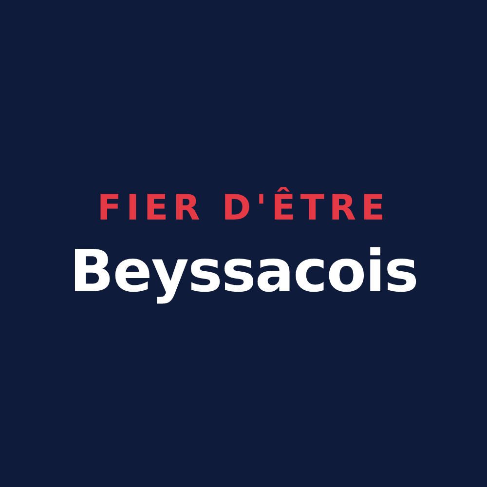 T-shirt « Fier d'être Beyssacois » — design pour Beyssac