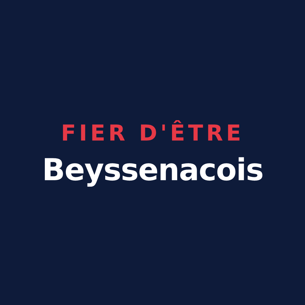 T-shirt « Fier d'être Beyssenacois » — design pour Beyssenac