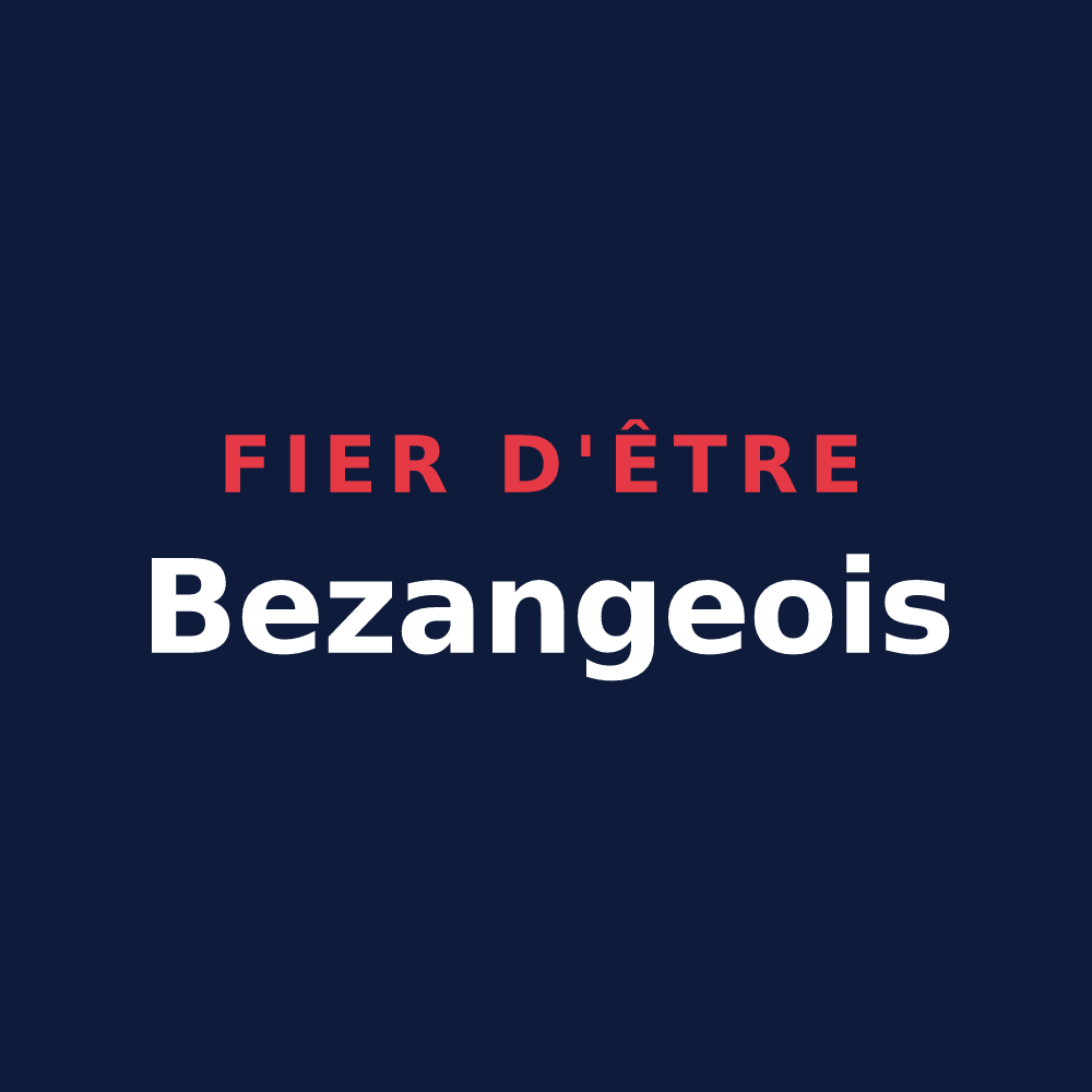 T-shirt « Fier d'être Bezangeois » — design pour Bezange-la-Petite