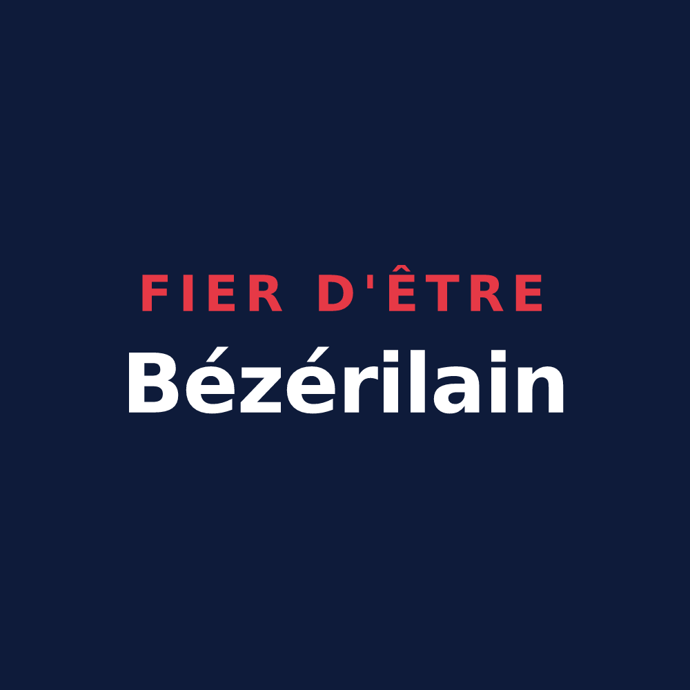 T-shirt « Fier d'être Bézérilain » — design pour Bézéril