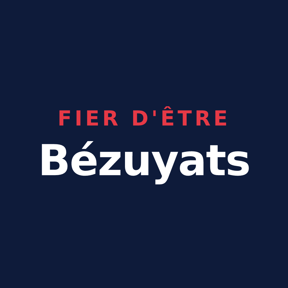 T-shirt « Fier d'être Bézuyats » — design pour Bézu-le-Guéry