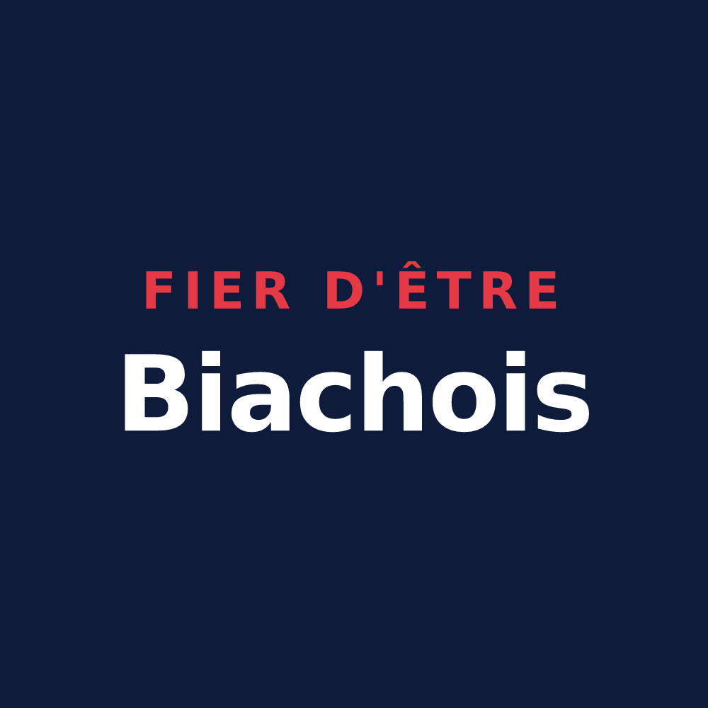 T-shirt « Fier d'être Biachois » — design pour Biaches