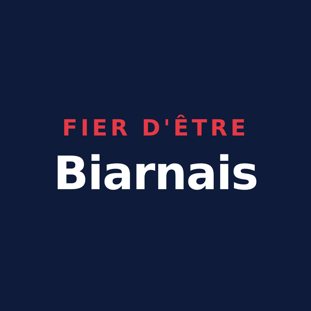 T-shirt « Fier d'être Biarnais » — design pour Biars-sur-Cère