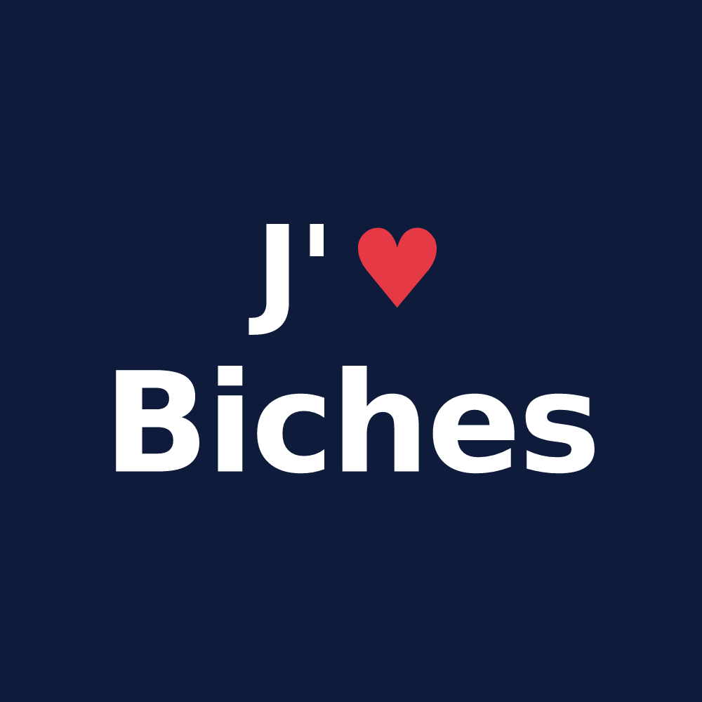 T-shirt personnalisé Biches — design J'aime Biches