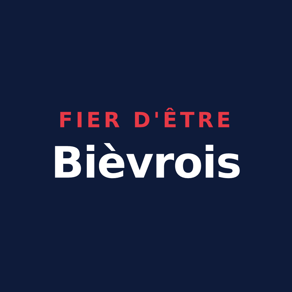 T-shirt « Fier d'être Bièvrois » — design pour Bièvres