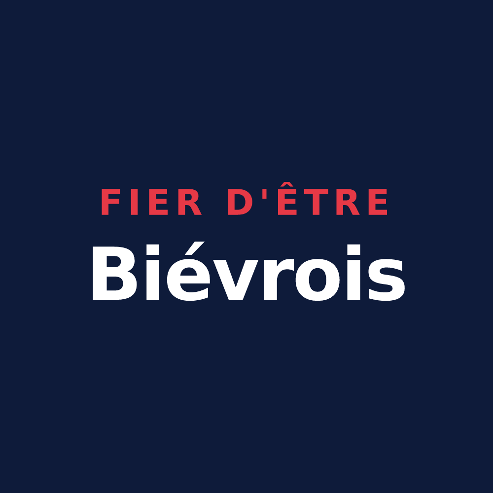T-shirt « Fier d'être Biévrois » — design pour Bièvres