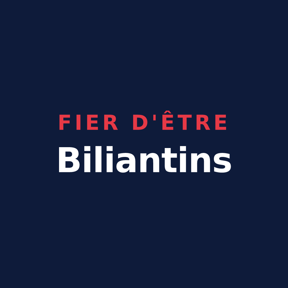 T-shirt « Fier d'être Biliantins » — design pour Bilieu