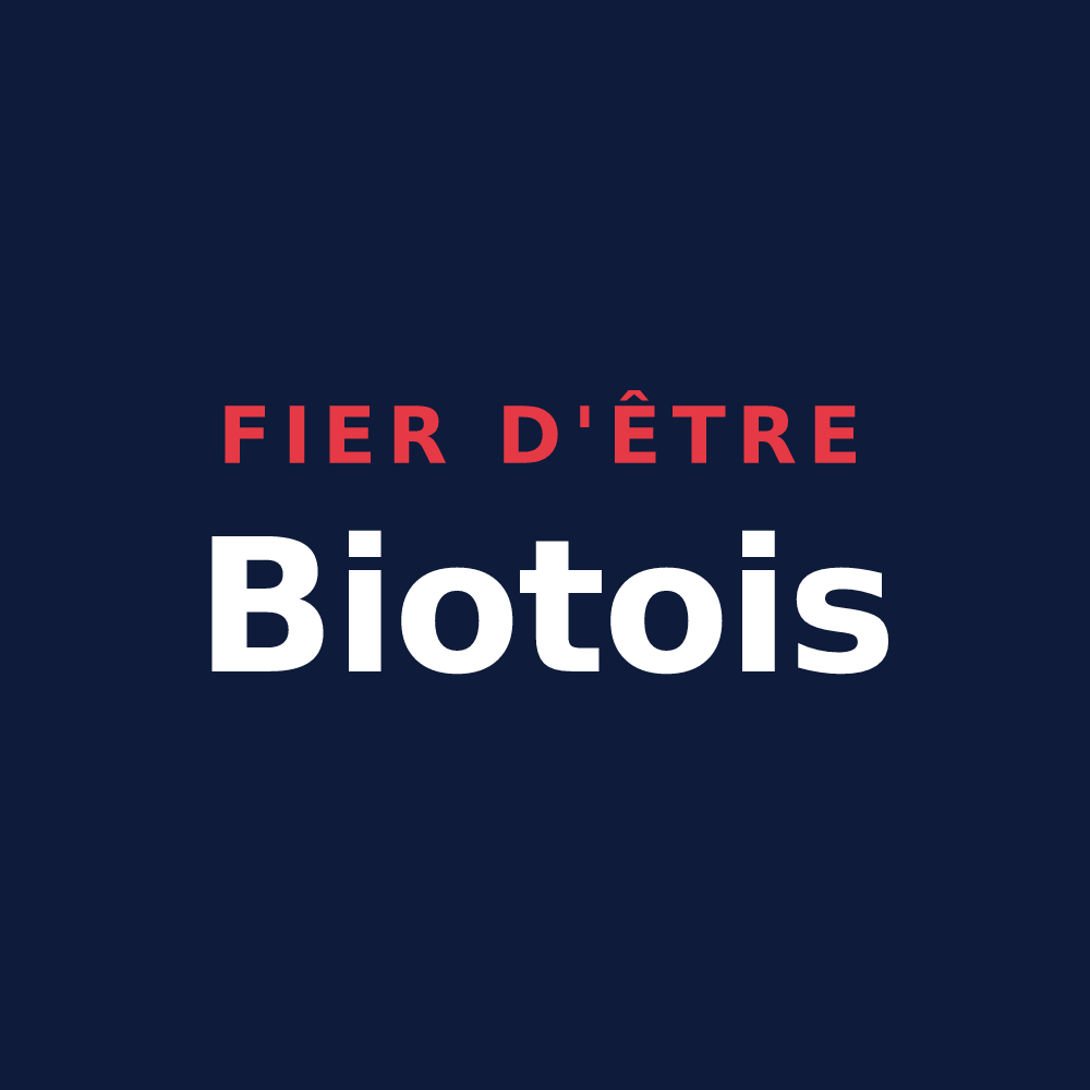 T-shirt « Fier d'être Biotois » — design pour Bio