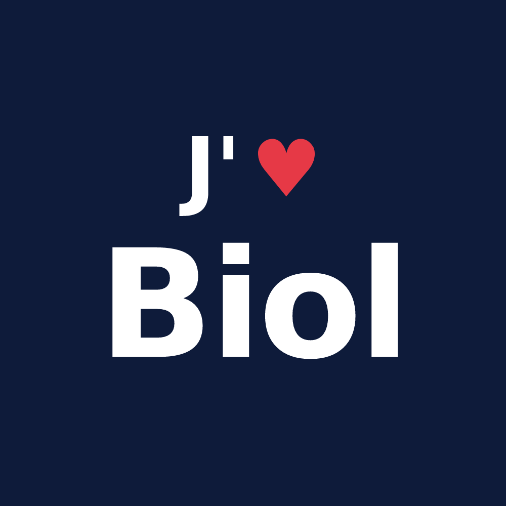 T-shirt personnalisé Biol — design J'aime Biol