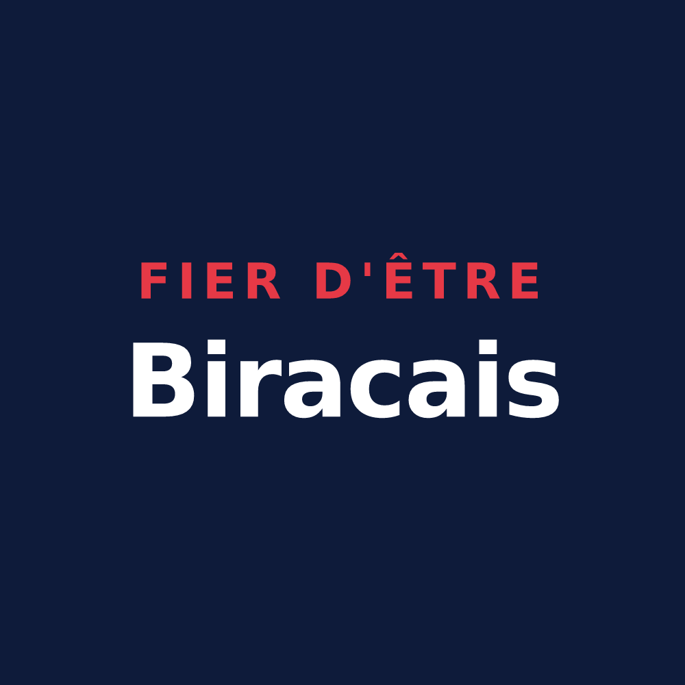T-shirt « Fier d'être Biracais » — design pour Birac
