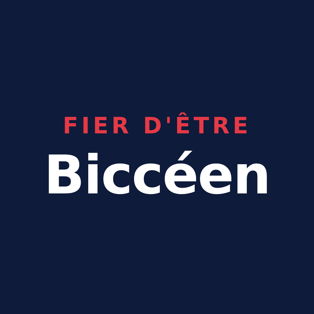T-shirt « Fier d'être Biccéen » — design pour Bissey-la-Côte