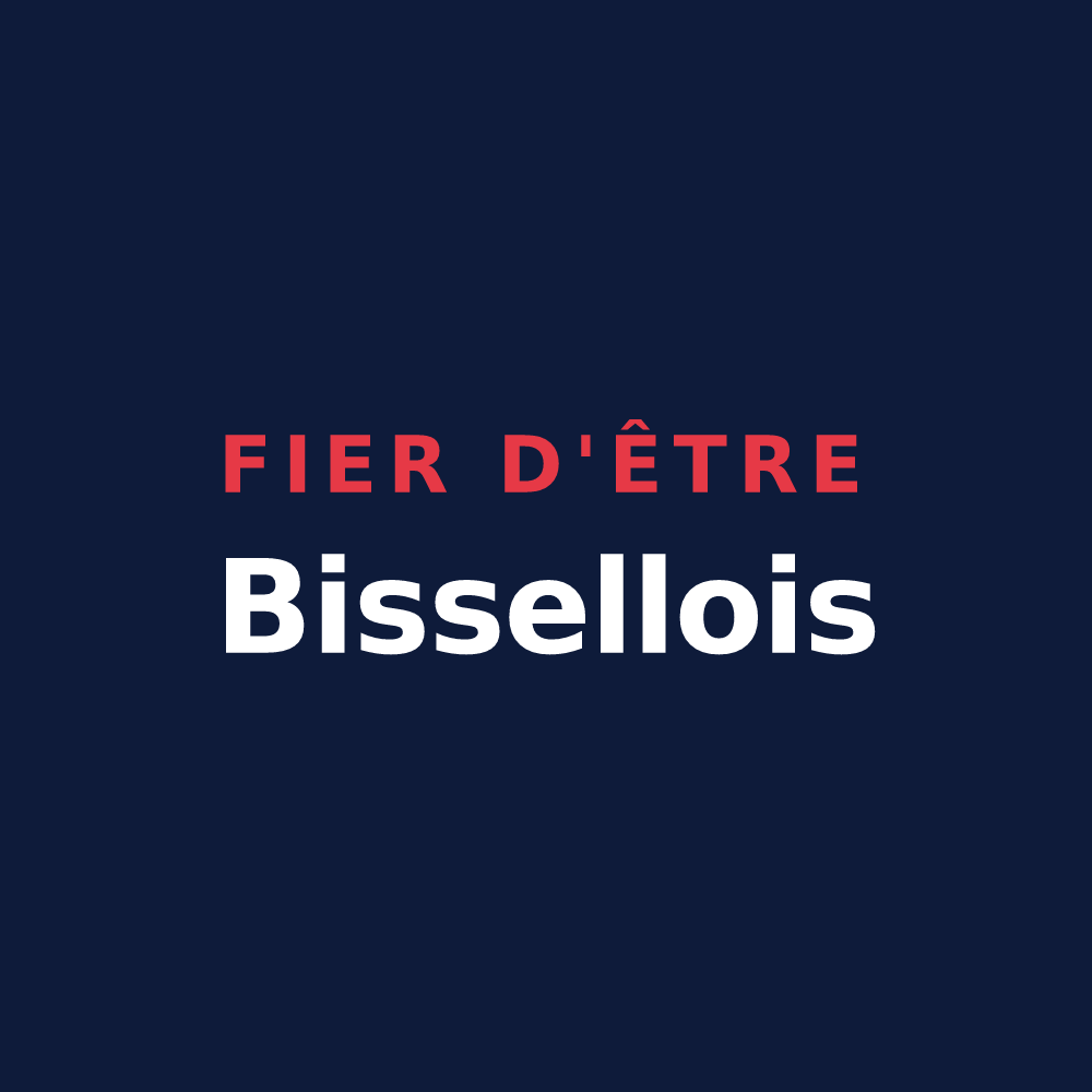 T-shirt « Fier d'être Bissellois » — design pour Bissy-sous-Uxelles