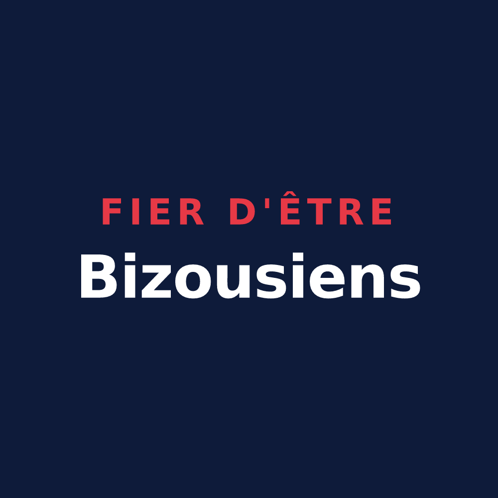 T-shirt « Fier d'être Bizousiens » — design pour Bizous