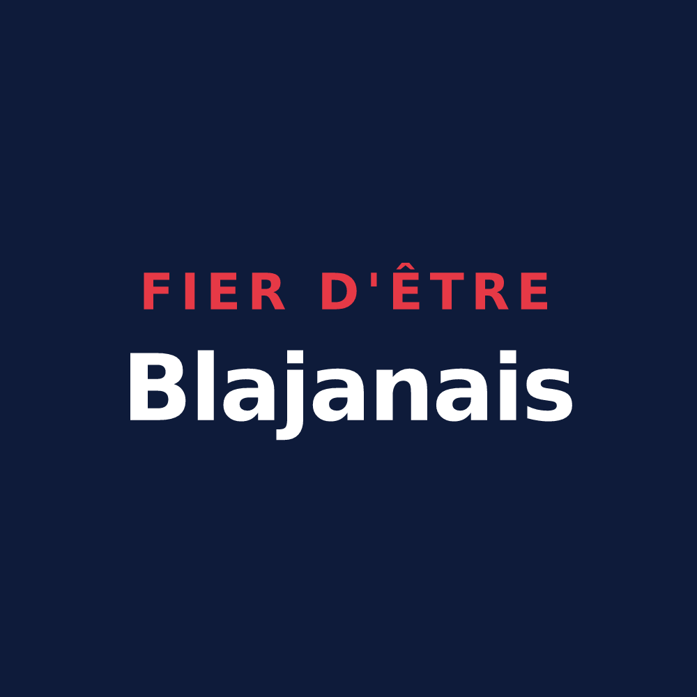 T-shirt « Fier d'être Blajanais » — design pour Blajan