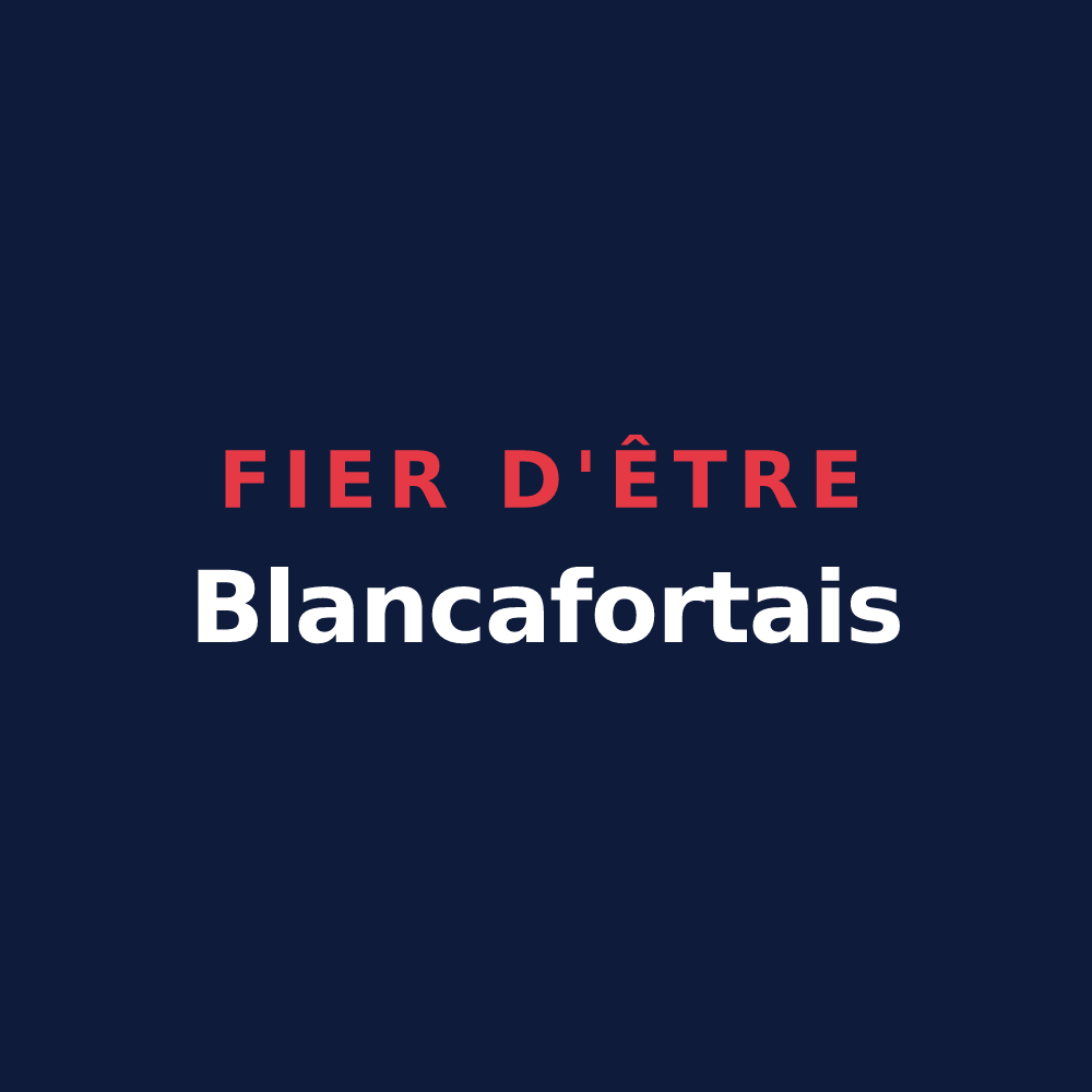 T-shirt « Fier d'être Blancafortais » — design pour Blancafort