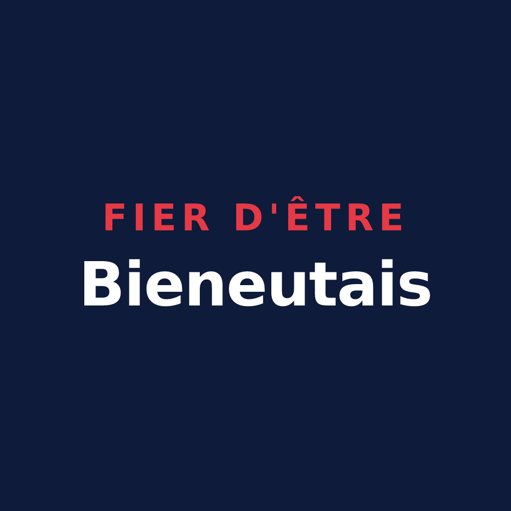 T-shirt « Fier d'être Bieneutais » — design pour Blanot