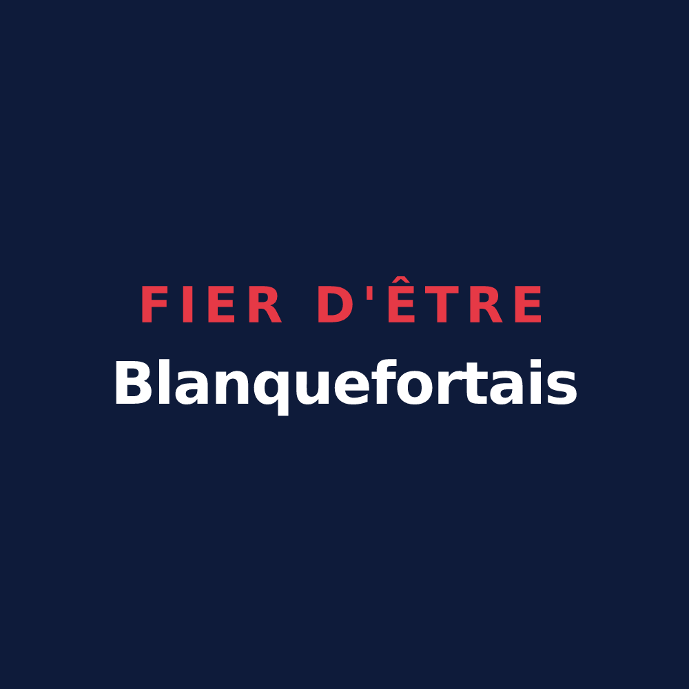 T-shirt « Fier d'être Blanquefortais » — design pour Blanquefort