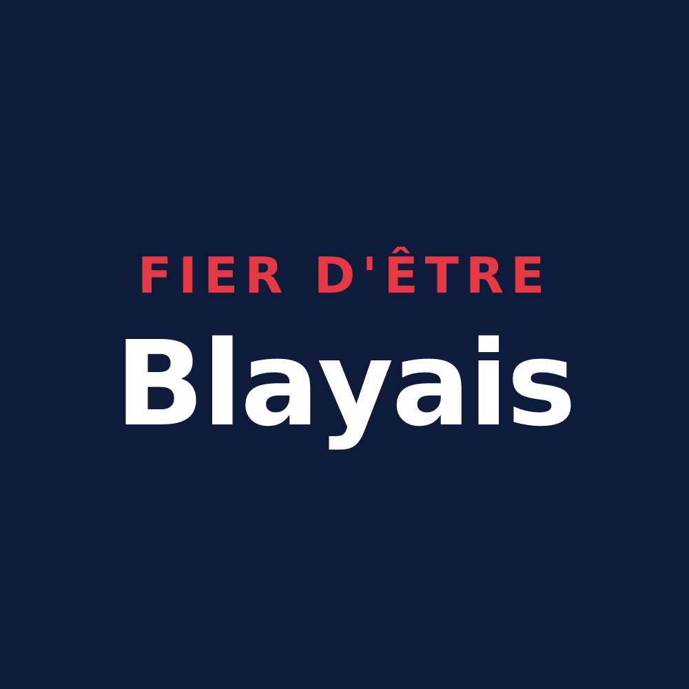 T-shirt « Fier d'être Blayais » — design pour Blaye