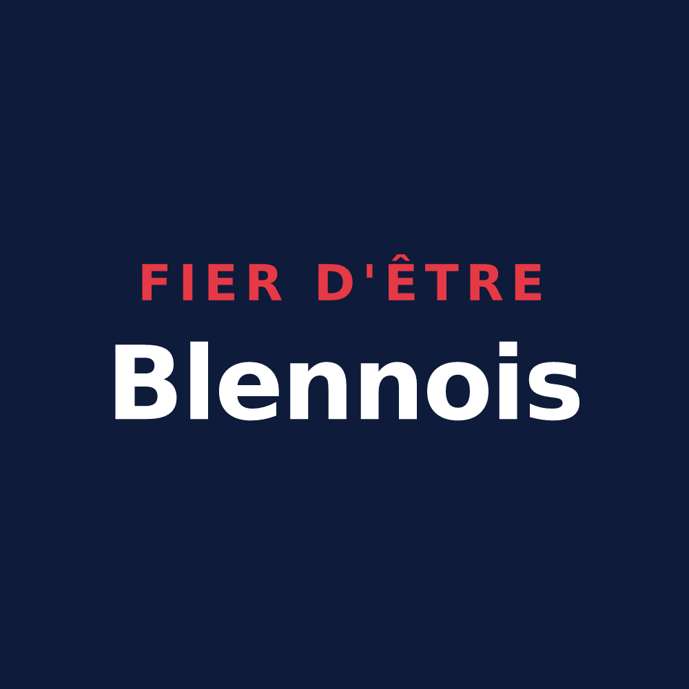 T-shirt « Fier d'être Blennois » — design pour Blennes