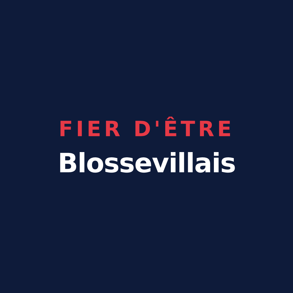 T-shirt « Fier d'être Blossevillais » — design pour Blosseville