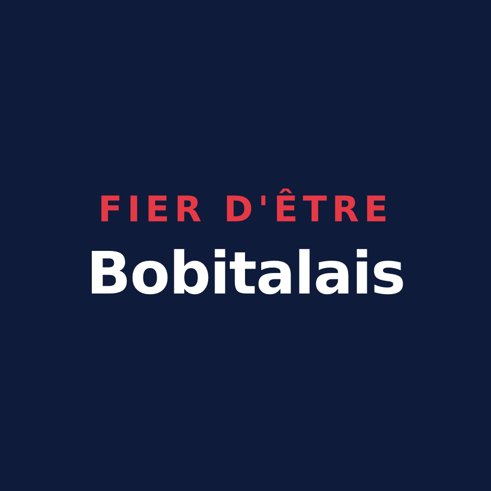 T-shirt « Fier d'être Bobitalais » — design pour Bobital