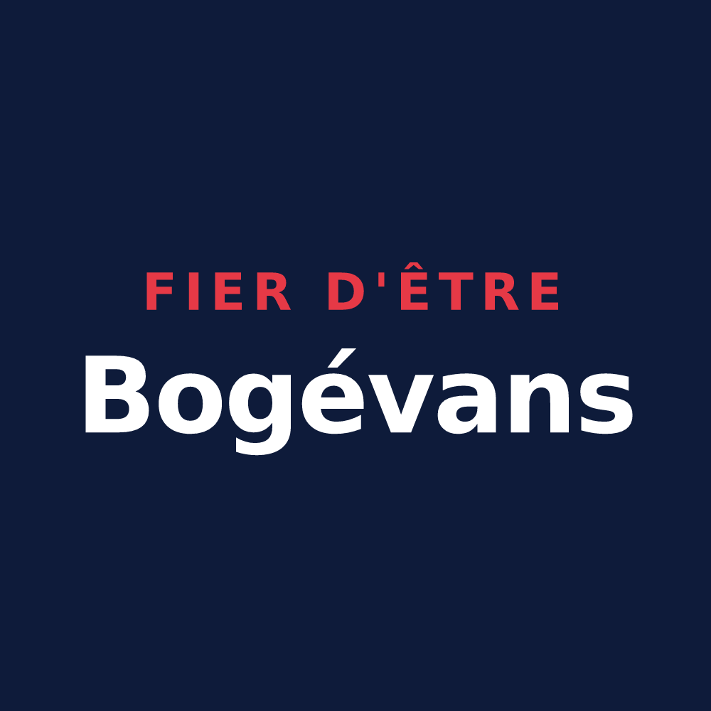 T-shirt « Fier d'être Bogévans » — design pour Bogève