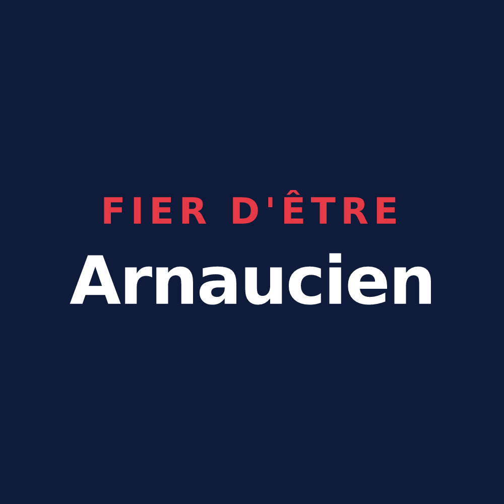 T-shirt « Fier d'être Arnaucien » — design pour Bois-Arnault