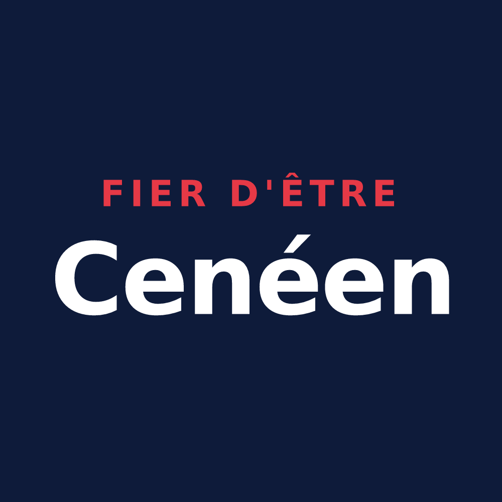T-shirt « Fier d'être Cenéen » — design pour Bois-de-Céné