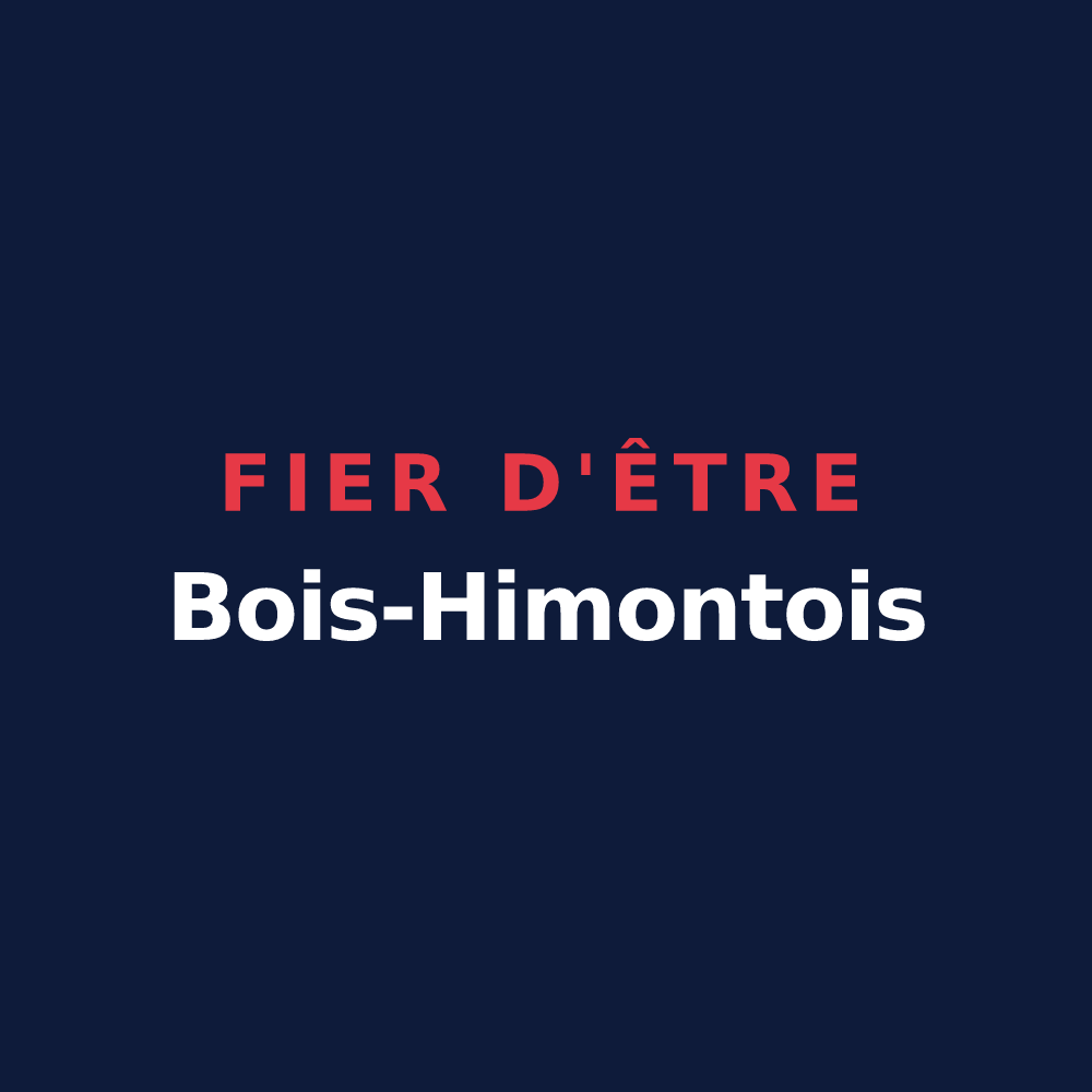 T-shirt « Fier d'être Bois-Himontois » — design pour Bois-Himont