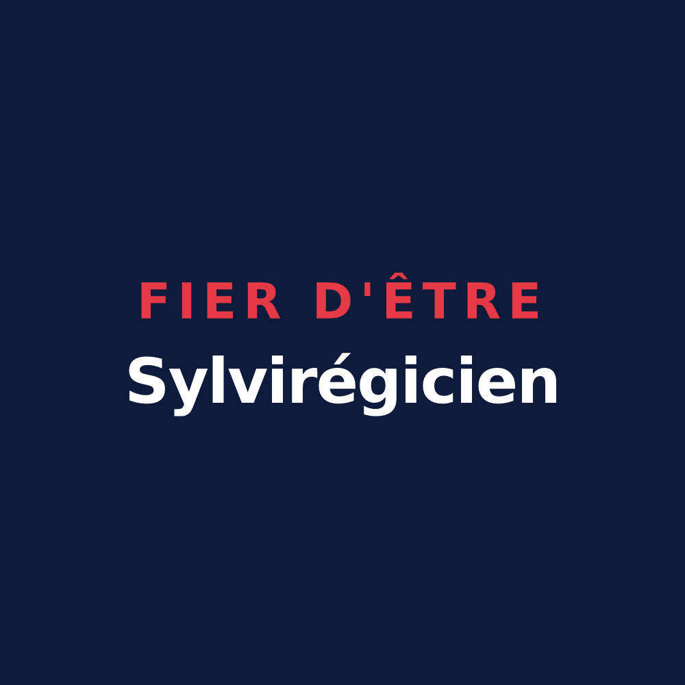T-shirt « Fier d'être Sylvirégicien » — design pour Bois-le-Roi