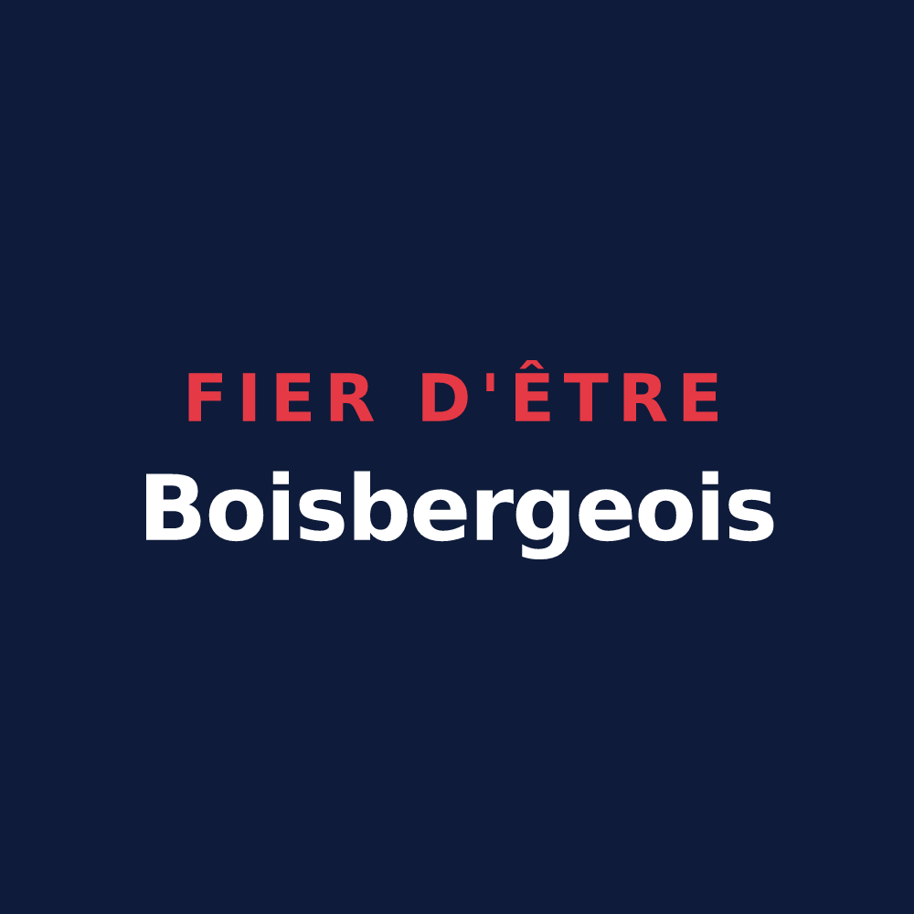 T-shirt « Fier d'être Boisbergeois » — design pour Boisbergues