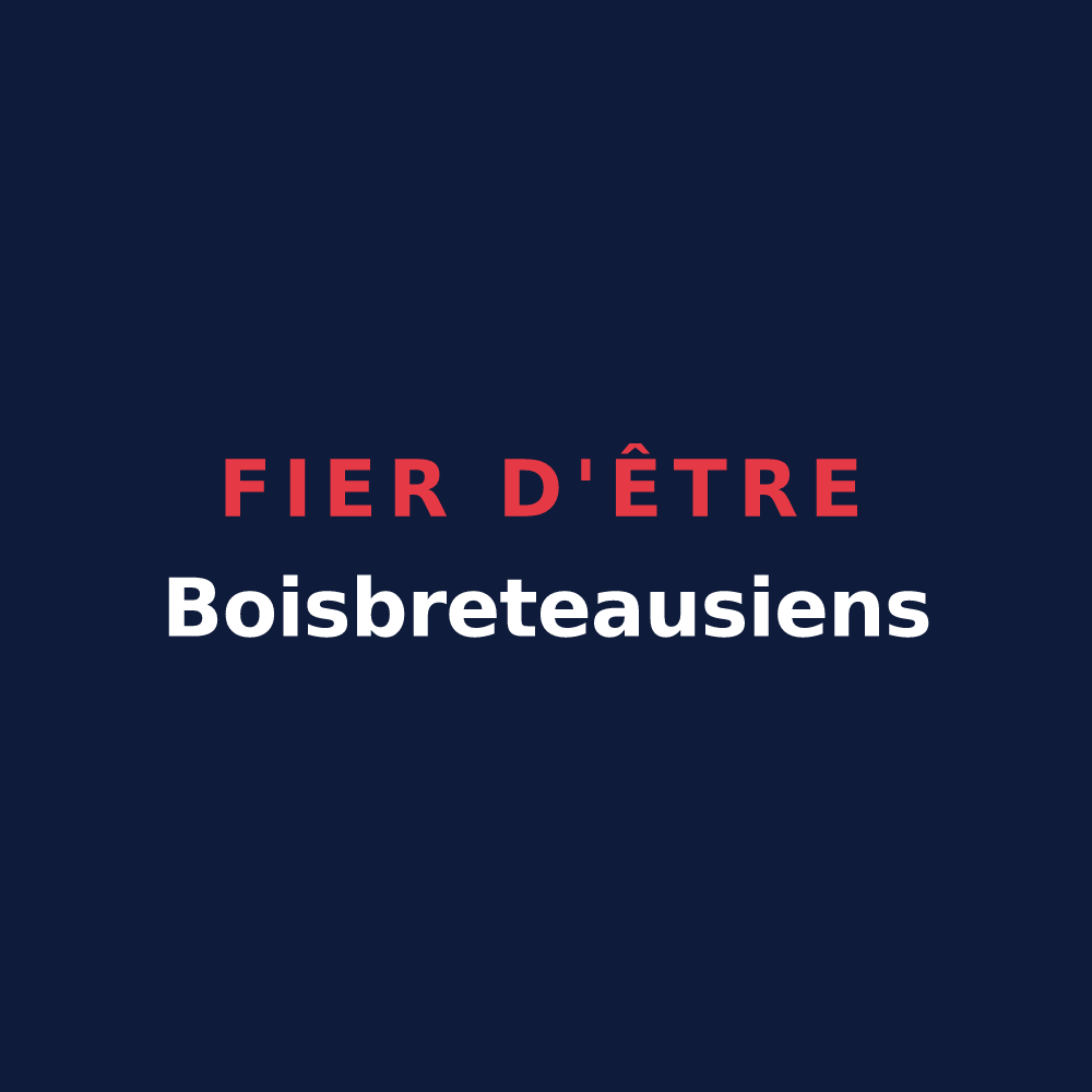 T-shirt « Fier d'être Boisbreteausiens » — design pour Boisbreteau