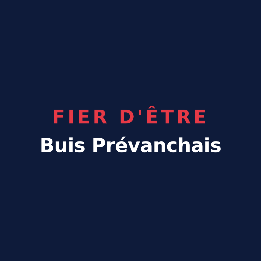 T-shirt « Fier d'être Buis Prévanchais » — design pour Boisset-les-Prévanches