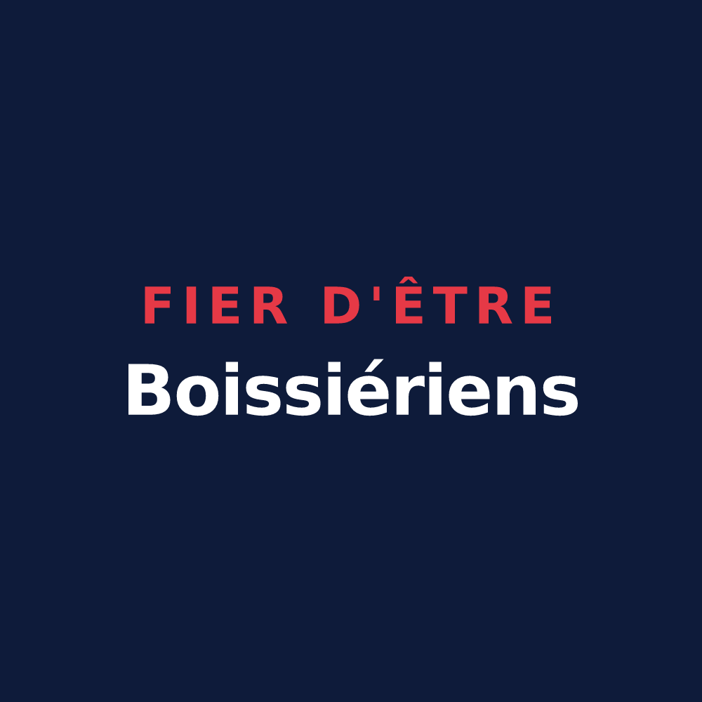 T-shirt « Fier d'être Boissiériens » — design pour Boissières