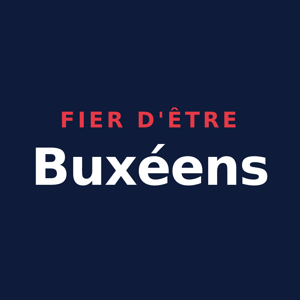 T-shirt « Fier d'être Buxéens » — design pour Boissy-sous-Saint-Yon