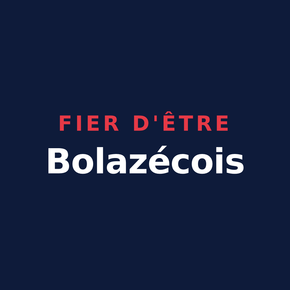 T-shirt « Fier d'être Bolazécois » — design pour Bolazec