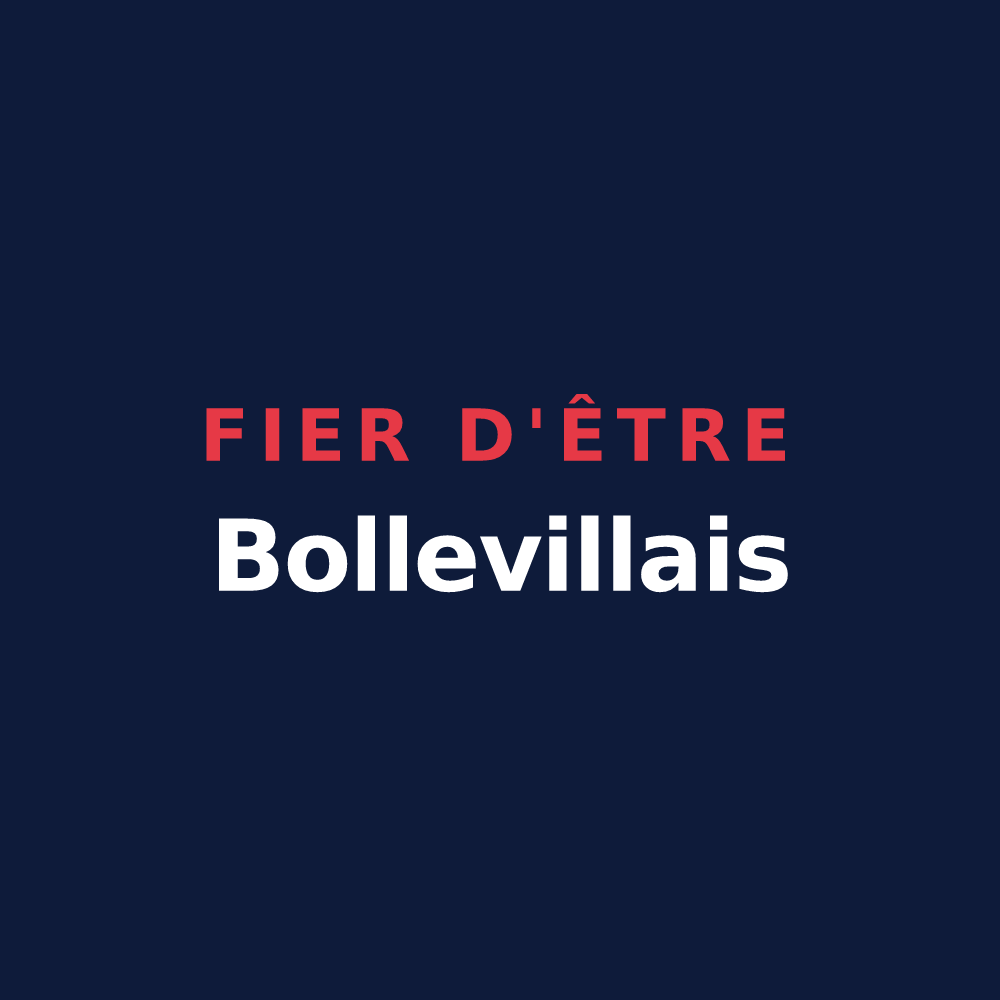 T-shirt « Fier d'être Bollevillais » — design pour Bolleville