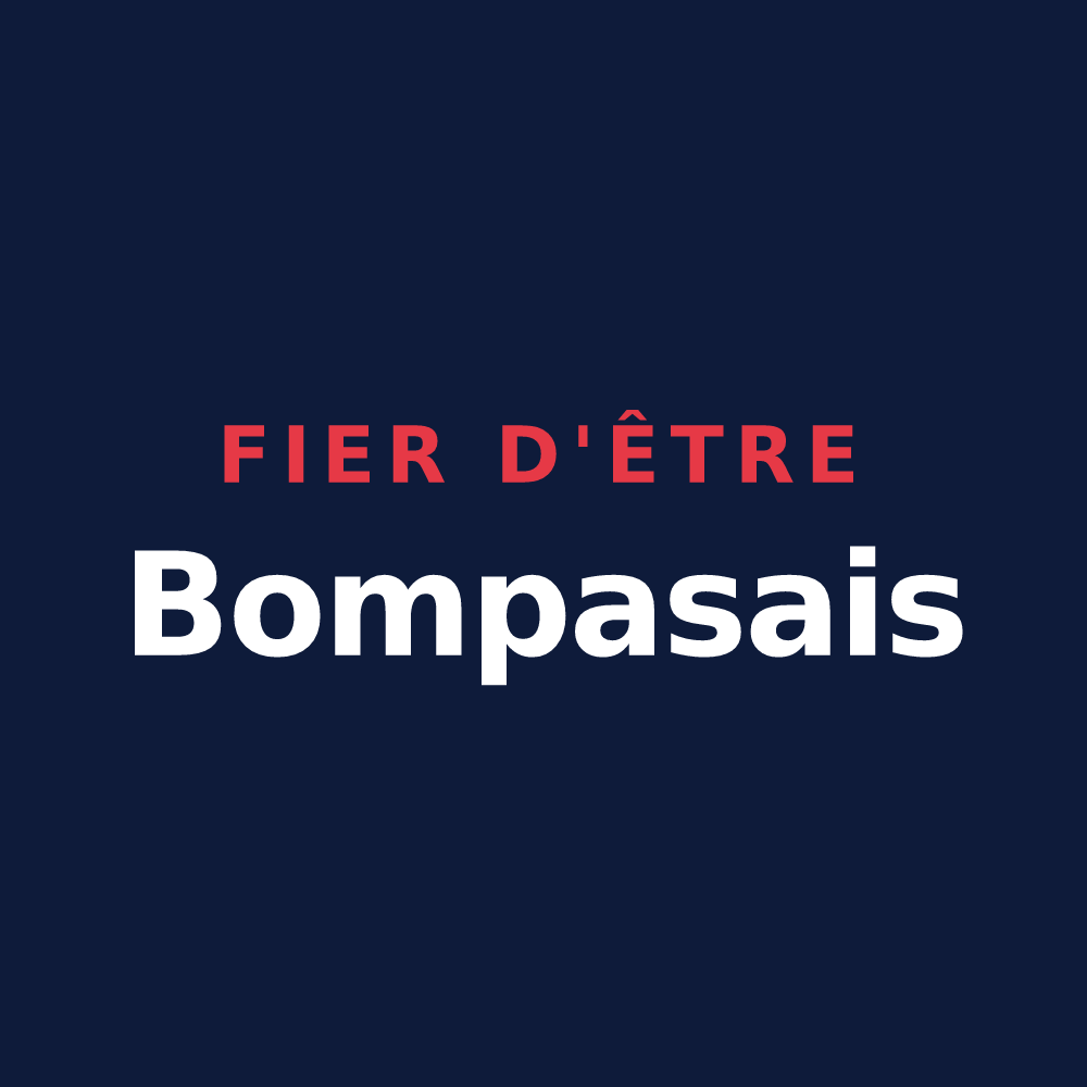 T-shirt « Fier d'être Bompasais » — design pour Bompas