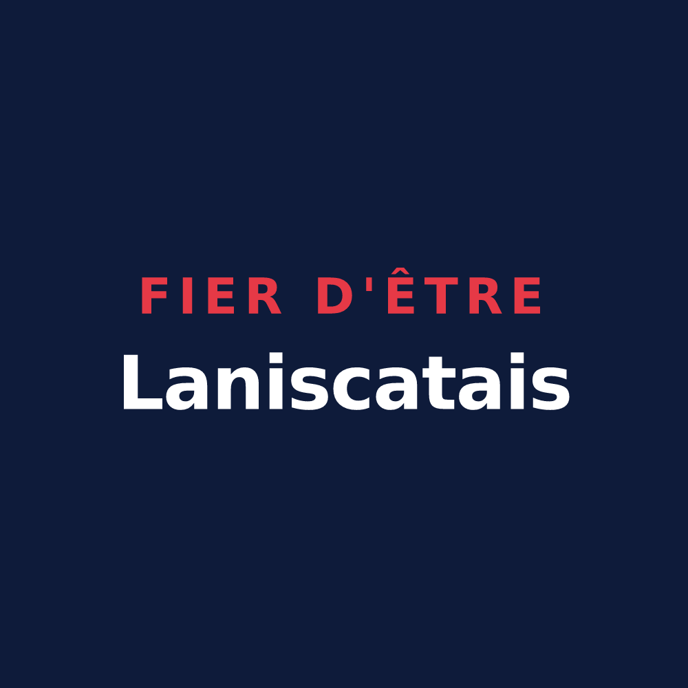 T-shirt « Fier d'être Laniscatais » — design pour Bon Repos sur Blavet