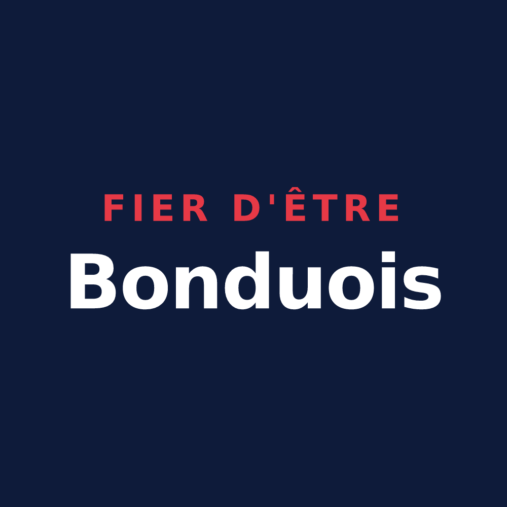 T-shirt « Fier d'être Bonduois » — design pour Bondues