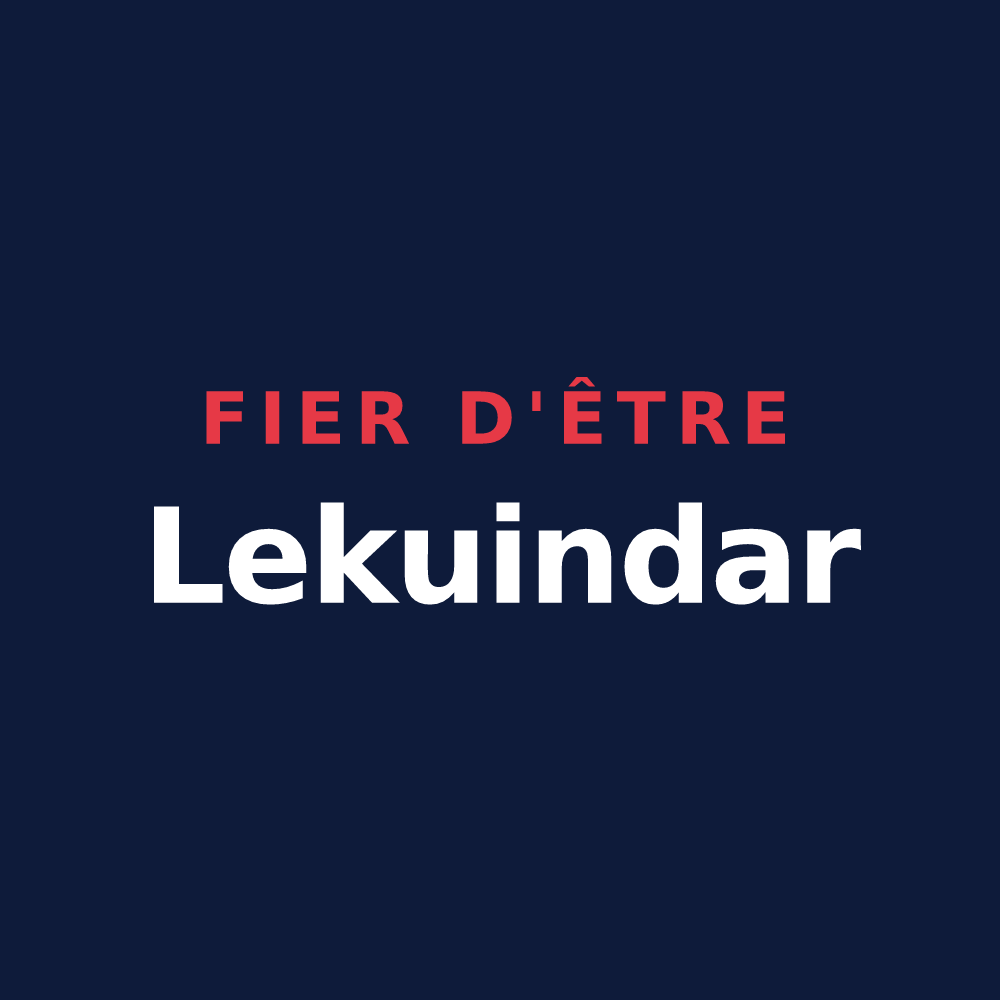 T-shirt « Fier d'être Lekuindar » — design pour Bonloc